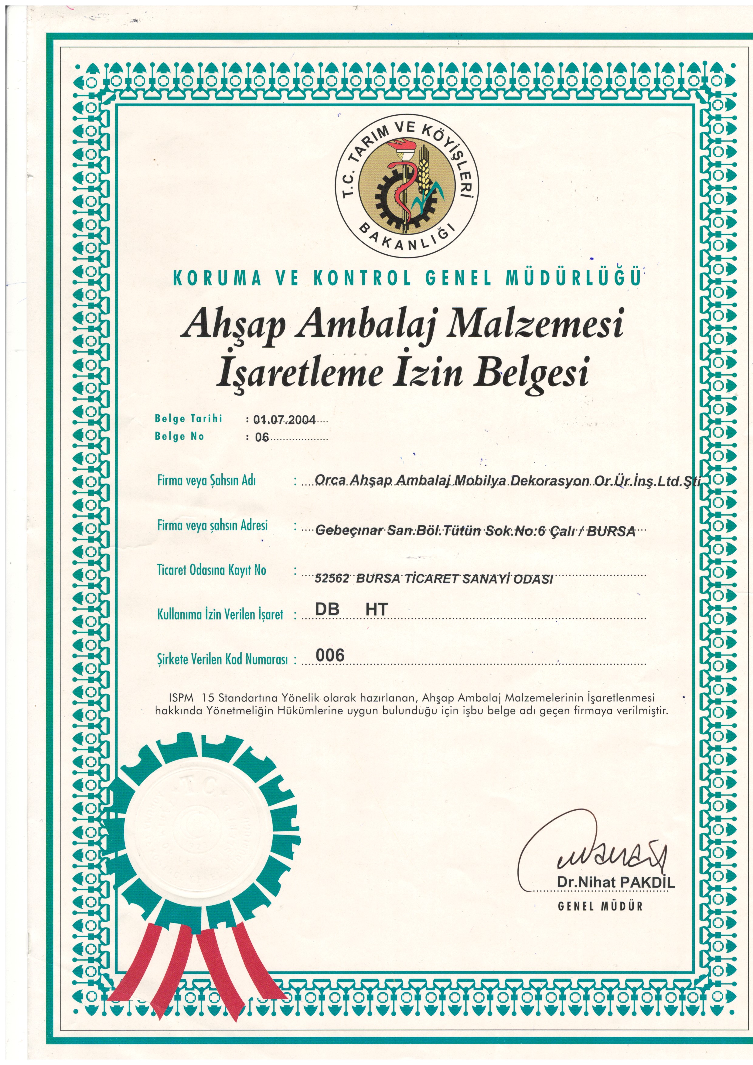 İşaret Belgesi